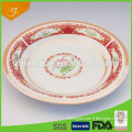 Ceramic Soup Plate,Soup Plate With Decal
